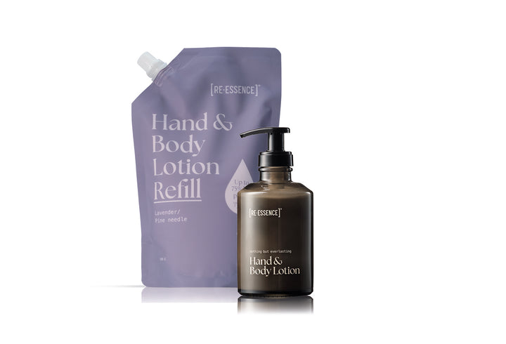 BUNDLE HAND & BODY LOTION + LOTION REFILL LAVENDEL
