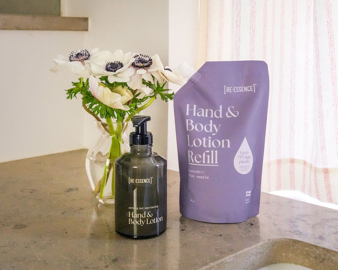 BUNDLE HAND & BODY LOTION + LOTION REFILL LAVENDEL