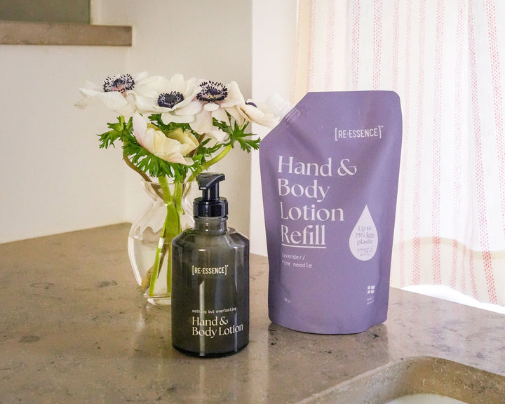 BUNDLE HAND & BODY LOTION + LOTION REFILL LAVENDEL