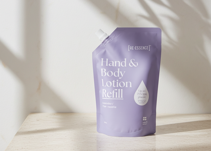 BUNDLE HAND & BODY LOTION + LOTION REFILL LAVENDEL